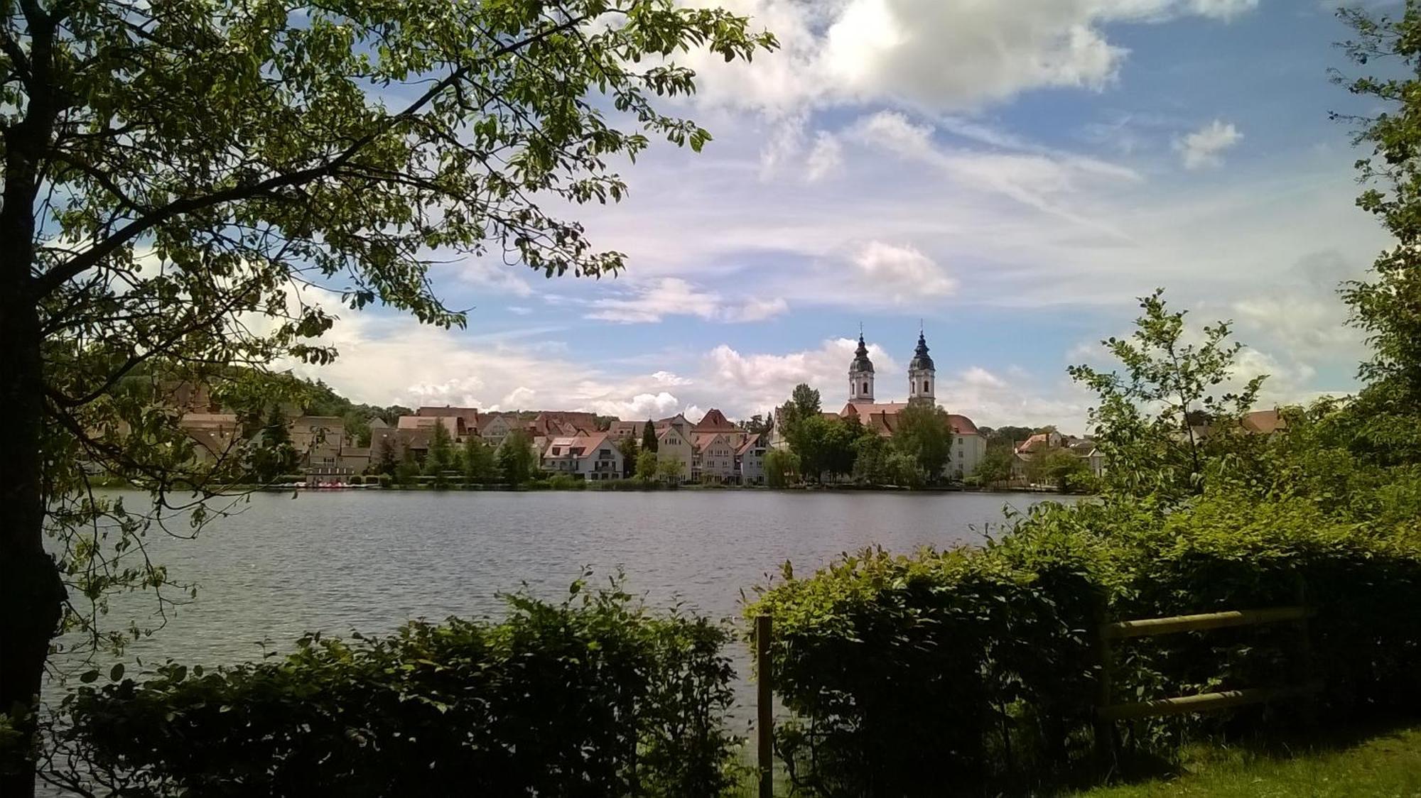 Ferienwohnung Beim Ried Bad Waldsee Bagian luar foto